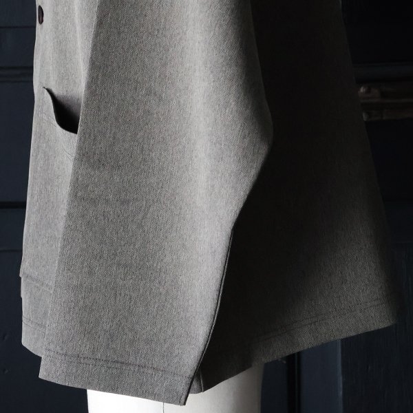 画像19: Naturemier™(ナチュレミア) TECH レトロヘリンボン ノーカラージャケット【MADE IN JAPAN】『日本製』/ Upscape Audience