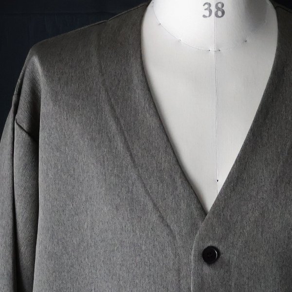 画像17: Naturemier™(ナチュレミア) TECH レトロヘリンボン ノーカラージャケット【MADE IN JAPAN】『日本製』/ Upscape Audience