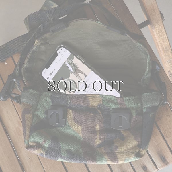 画像11: DEAD STOCK  / U.S. Woodland Camo Shoulder Pouch( アメリカ軍 ウッドランド ショルダーポーチ  )