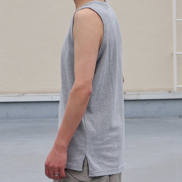 画像4: 「丹後」度詰天竺（6オンス）サイドスリット ロングタンク【MADE IN JAPAN】『日本製』/ Upscape Audience