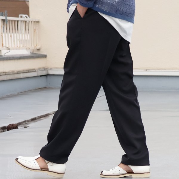 画像4: Naturemier(ナチュレミア)TECH レトロヘリンボン 2タック イージー テーパードパンツ【MADE IN JAPAN】『日本製』【送料無料】/ Upscape Audience