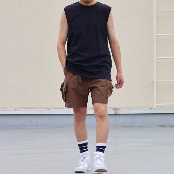 画像9: 「丹後」度詰天竺(6オンス)サイドスリット ノースリーブ Tシャツ【MADE IN JAPAN】『日本製』/ Upscape Audience