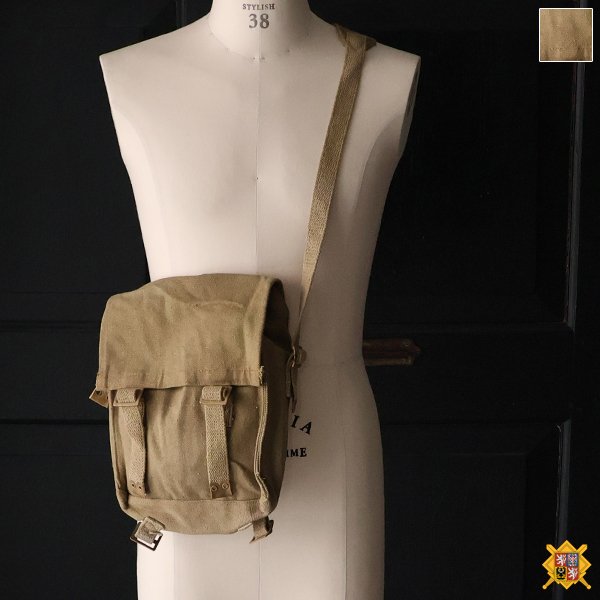 画像1: DEAD STOCK  / Belgium army Shoulder Bag（ ベルギー軍 マセットバッグ  ）