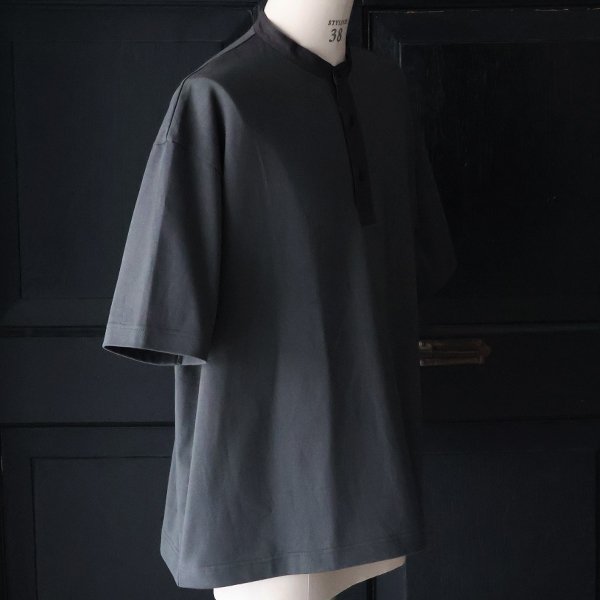 画像9: VORTEX 8オンス(MVS天竺) フハク スタンドヘンリーネック ハーフスリーブ Tシャツ【MADE IN JAPAN】『日本製』/ Upscape Audience