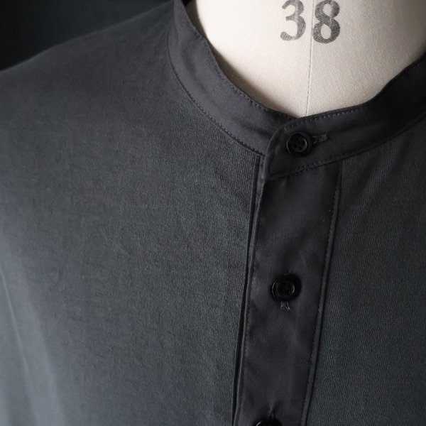 画像13: VORTEX 8オンス(MVS天竺) フハク スタンドヘンリーネック ハーフスリーブ Tシャツ【MADE IN JAPAN】『日本製』/ Upscape Audience