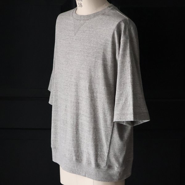 画像16: 「和歌山」ラフィー天竺 （5.5オンス）ガゼット クルーネック ハーフスリーブ スウェットライク Tシャツ【MADE IN JAPAN】『日本製』 / Upscape Audience