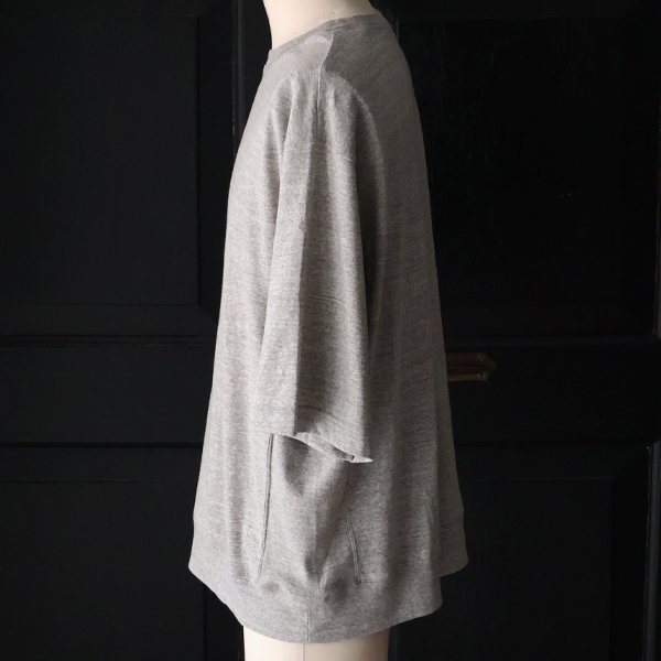 画像17: 「和歌山」ラフィー天竺 （5.5オンス）ガゼット クルーネック ハーフスリーブ スウェットライク Tシャツ【MADE IN JAPAN】『日本製』 / Upscape Audience