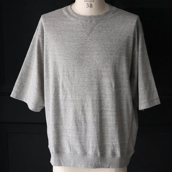 画像15: 「和歌山」ラフィー天竺 （5.5オンス）ガゼット クルーネック ハーフスリーブ スウェットライク Tシャツ【MADE IN JAPAN】『日本製』 / Upscape Audience