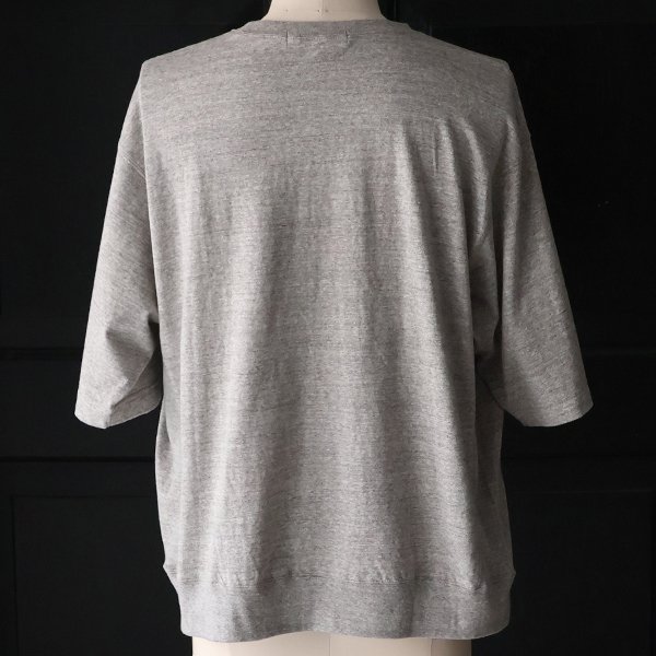 画像18: 「和歌山」ラフィー天竺 （5.5オンス）ガゼット クルーネック ハーフスリーブ スウェットライク Tシャツ【MADE IN JAPAN】『日本製』 / Upscape Audience