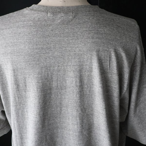 画像21: 「和歌山」ラフィー天竺 （5.5オンス）ガゼット クルーネック ハーフスリーブ スウェットライク Tシャツ【MADE IN JAPAN】『日本製』 / Upscape Audience