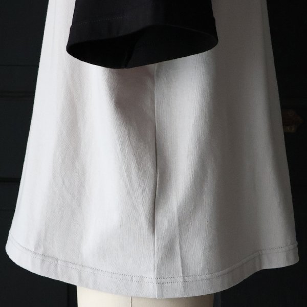 画像14: 「丹後」度詰天竺 (6オンス) 2トーンネック ハーフスリーブ BBアンダー Tシャツ【MADE IN JAPAN】『日本製』/ Upscape Audience