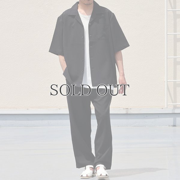 画像5: NaturemierTM(ナチュレミア)TECH リネンライク メランジトロピカル オープンカラー ハーフスリ ーブシャツ【MADE IN JAPAN】『日本製』/ Upscape Audience