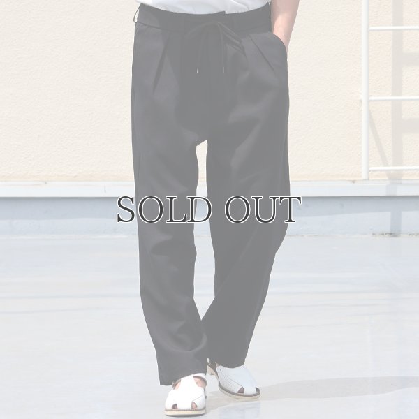 画像3: Naturemier（ナチュレミア）TECH リネンライク メランジトロピカル 2タック イージーワイドパンツ【MADE IN JAPAN】『日本製』【送料無料】/ Upscape Audience