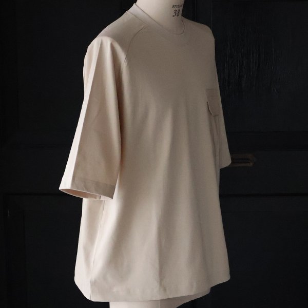 画像20: VORTEX 8オンス(MVS天竺) コマンドセーターライク フハク フラップポケット付き ハーフスリーブ Tシャツ【MADE IN JAPAN】『日本製』/ Upscape Audience