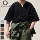 VORTEX 8オンス(MVS天竺) キーネック ハーフスリーブ Tシャツ【MADE IN JAPAN】『日本製』/ Upscape Audience