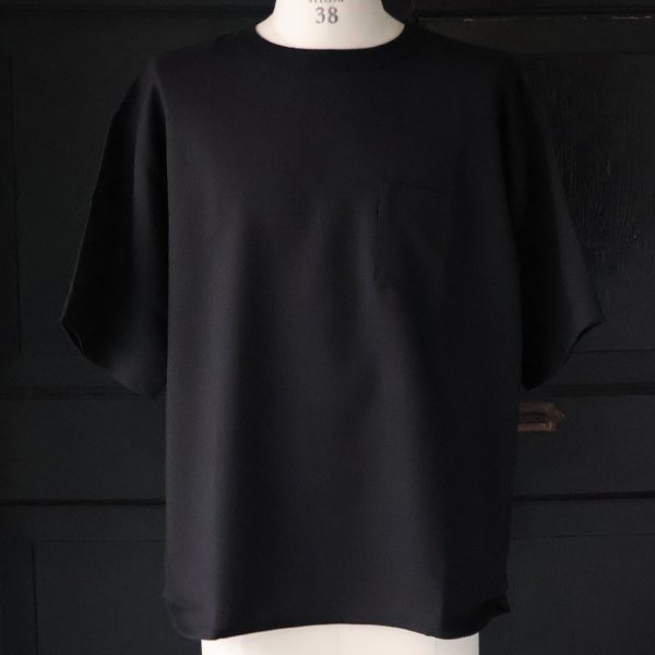 画像14: Naturemier™️（ナチュレミア）TECH リネンライク メランジクロス クルーネック グラスポケット ハーフスリーブ シャツ【MADE IN JAPAN】『日本製』/ Upscape Audience