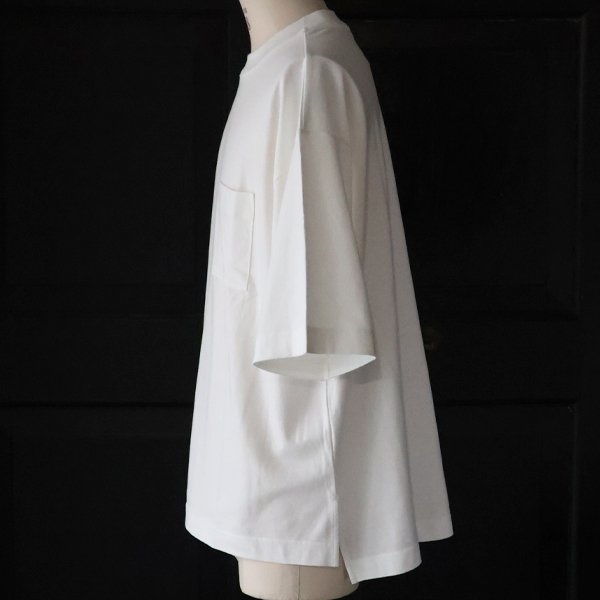 画像5: 「丹後」度詰天竺 (6オンス) 胸ポケ付き クルーネック ハーフスリーブ Tシャツ【MADE IN JAPAN】『日本製』/ Upscape Audience