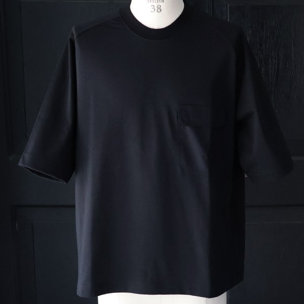 画像10: VORTEX 8オンス(MVS天竺) コマンドセーターライク フハク フラップポケット付き ハーフスリーブ Tシャツ【MADE IN JAPAN】『日本製』/ Upscape Audience