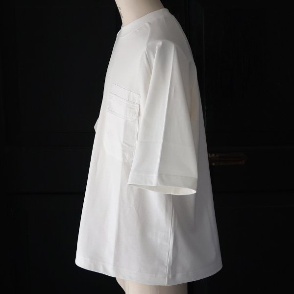 画像9: VORTEX 8オンス(MVS天竺) コマンドセーターライク フハク フラップポケット付き ハーフスリーブ Tシャツ【MADE IN JAPAN】『日本製』/ Upscape Audience