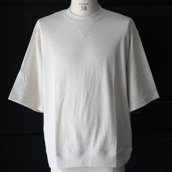 画像11: 「和歌山」ラフィー天竺 （5.5オンス）ガゼット クルーネック ハーフスリーブ スウェットライク Tシャツ【MADE IN JAPAN】『日本製』 / Upscape Audience