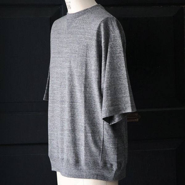 画像14: 「和歌山」ラフィー天竺 （5.5オンス）ガゼット クルーネック ハーフスリーブ スウェットライク Tシャツ【MADE IN JAPAN】『日本製』 / Upscape Audience