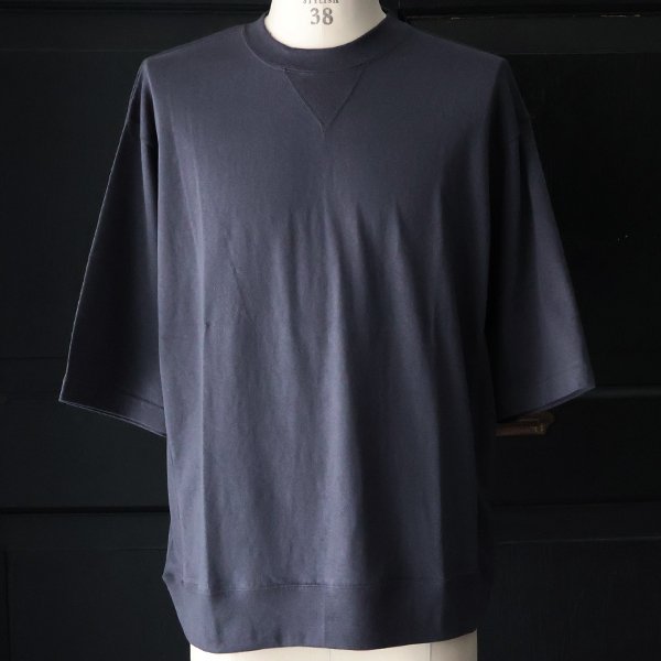 画像7: 「和歌山」ラフィー天竺 （5.5オンス）ガゼット クルーネック ハーフスリーブ スウェットライク Tシャツ【MADE IN JAPAN】『日本製』 / Upscape Audience