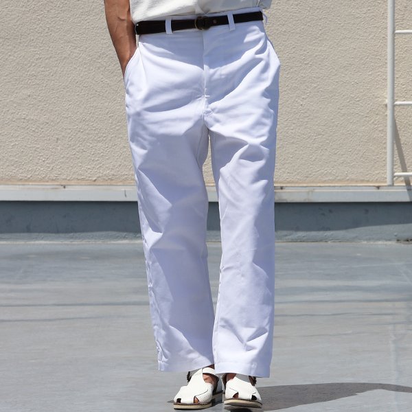 画像4: DEAD STOCK / U.S. Hospital Duty White Trousers(アメリカ ホスピタル ホワイト トラウザーズ )