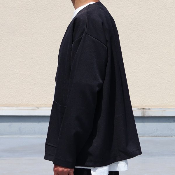 画像4: Naturemier™(ナチュレミア) TECH レトロヘリンボン ノーカラージャケット【MADE IN JAPAN】『日本製』/ Upscape Audience