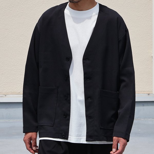 画像2: Naturemier™(ナチュレミア) TECH レトロヘリンボン ノーカラージャケット【MADE IN JAPAN】『日本製』/ Upscape Audience