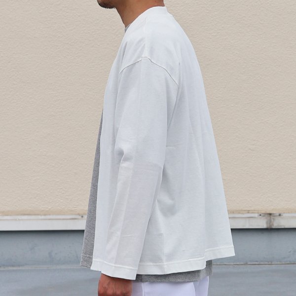 画像4: 「丹後」度詰天竺(6オンス)Vネック カーディガン【MADE IN JAPAN】『日本製』/ Upscape Audience