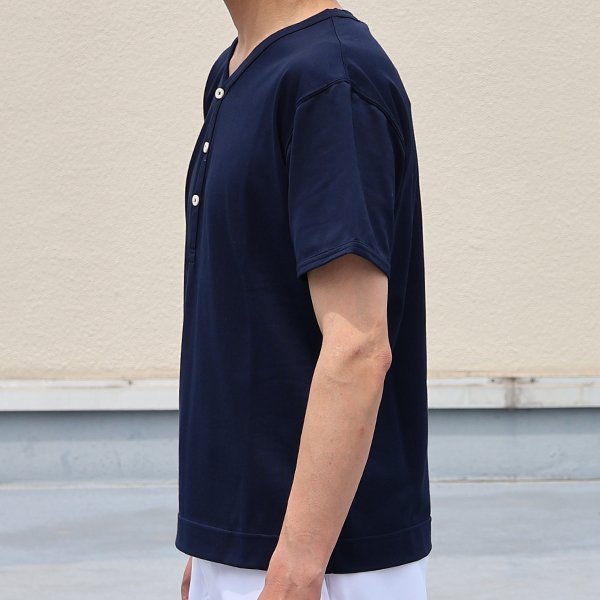 画像4: 【RE PRICE/価格改定】Coolmax(クールマックス)鹿の子 Vヘンリー S/STee【MADE IN JAPAN】『日本製』/ Upscape Audience