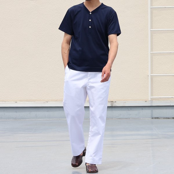 画像5: 【RE PRICE/価格改定】Coolmax(クールマックス)鹿の子 Vヘンリー S/STee【MADE IN JAPAN】『日本製』/ Upscape Audience