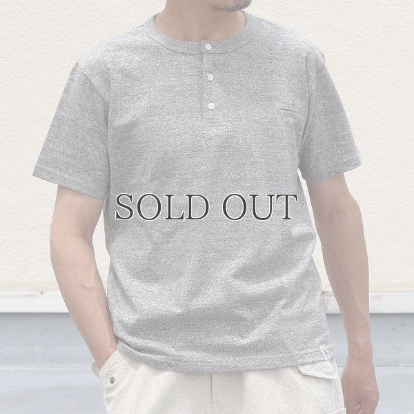画像2: 【RE PRICE/価格改定】Riding High / LOOPWHEEL HENLEY S/S T-SHIRTS【MADE IN JAPAN】『日本製』  / Riding High
