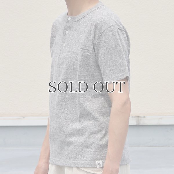 画像4: 【RE PRICE/価格改定】Riding High / LOOPWHEEL HENLEY S/S T-SHIRTS【MADE IN JAPAN】『日本製』  / Riding High