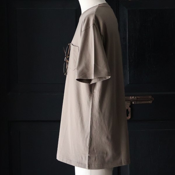 画像4: 【RE PRICE/価格改定】コーマ天竺 グラスポケ付S/S TEE【MADE IN JAPAN】『日本製』  / Upscape Audience