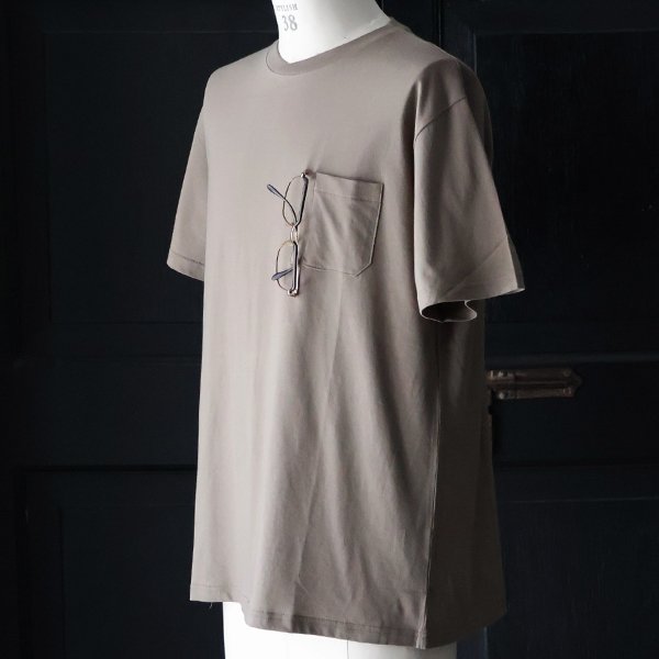 画像3: 【RE PRICE/価格改定】コーマ天竺 グラスポケ付S/S TEE【MADE IN JAPAN】『日本製』  / Upscape Audience