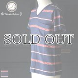 【RE PRICE / 価格改定】ネオトライバルジャガードBIGポケットVネックカットソー【MADE IN JAPAN】 / Upscape Audience