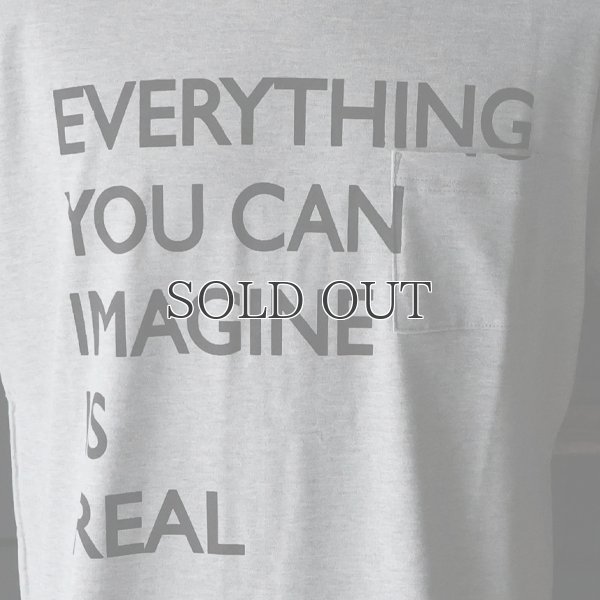 画像5: ラフィー天竺"EVERYTHING..."プリントポケット付きクルーネックT【MADE IN JAPAN】『日本製』/ Upscape Audience