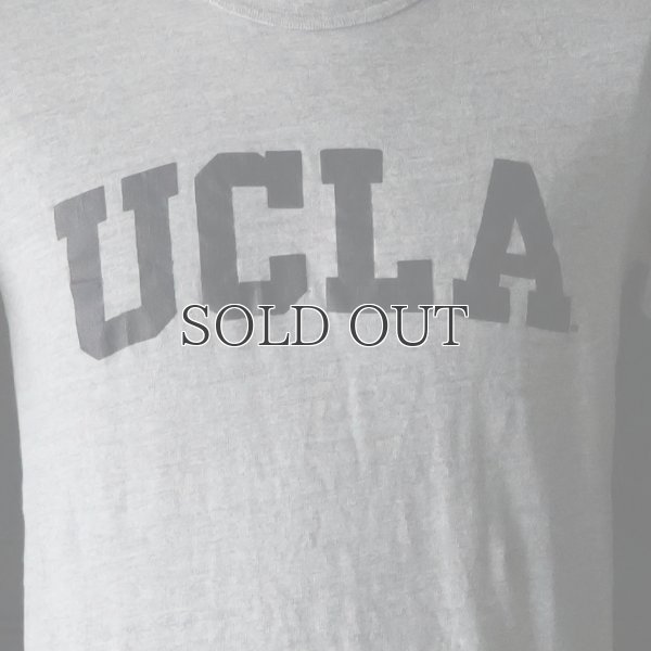 画像5: UCLA "UCLA"日本製ボディクラックプリント半袖Tシャツ / Upscape Audience