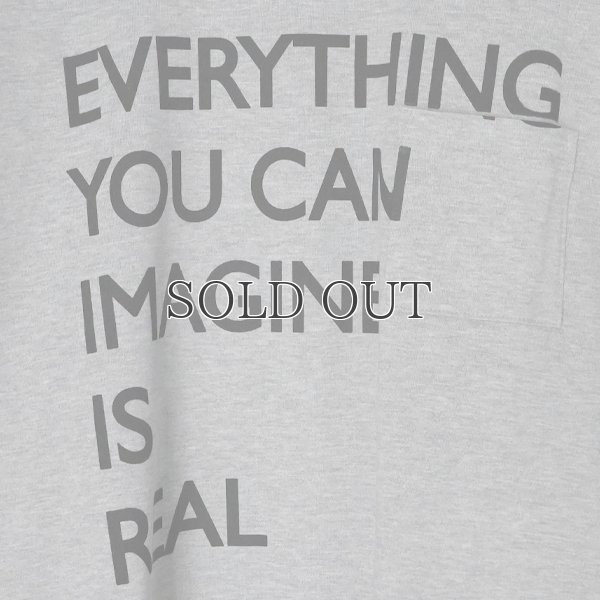 画像6: ラフィー天竺"EVERYTHING..."プリントポケット付きクルーネックT【MADE IN JAPAN】『日本製』/ Upscape Audience