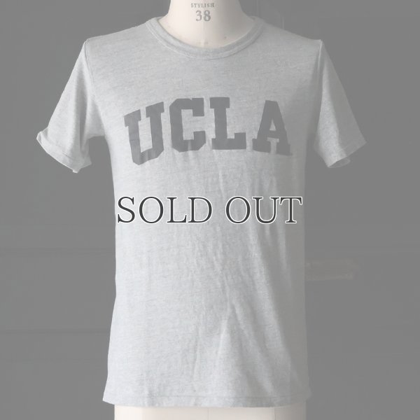 画像2: UCLA "UCLA"日本製ボディクラックプリント半袖Tシャツ / Upscape Audience
