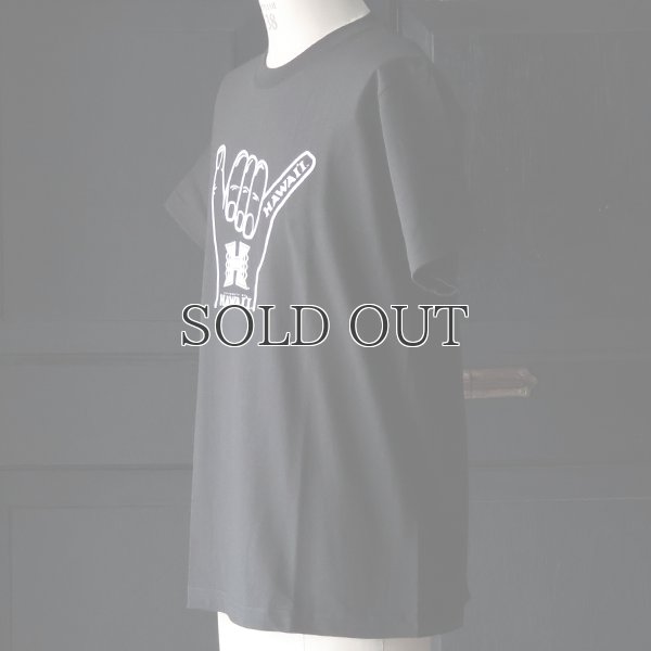 画像3: 6.2oz丸胴HAWAII”HAND”オールドプリントTEE / Audience