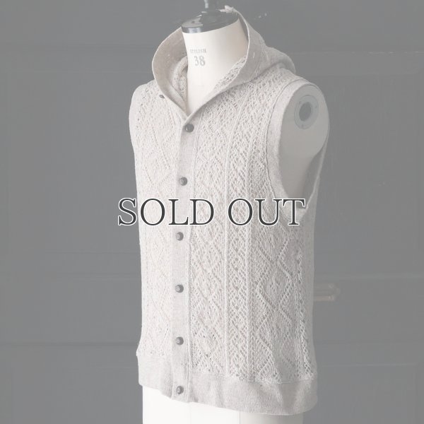 画像3: 麻混トルテサマーニット2WAYベスト【MADE IN JAPAN】 / Upscape Audience