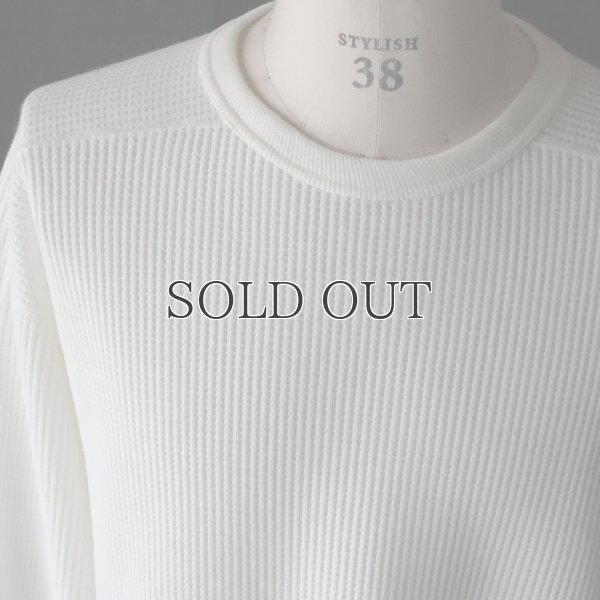 画像33: ウールビッグワッフル クルーネック ニットソー【MADE IN JAPAN】『日本製』 / Upscape Audience