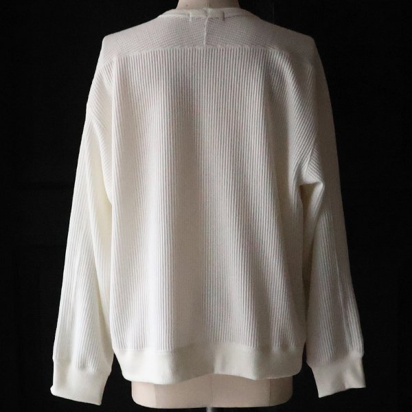 画像28: ウールビッグワッフル クルーネック ニットソー【MADE IN JAPAN】『日本製』 / Upscape Audience