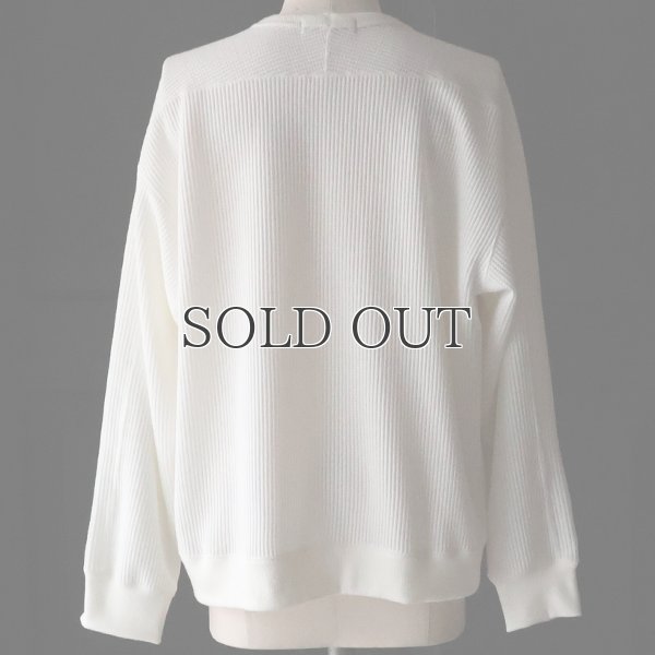 画像31: ウールビッグワッフル クルーネック ニットソー【MADE IN JAPAN】『日本製』 / Upscape Audience