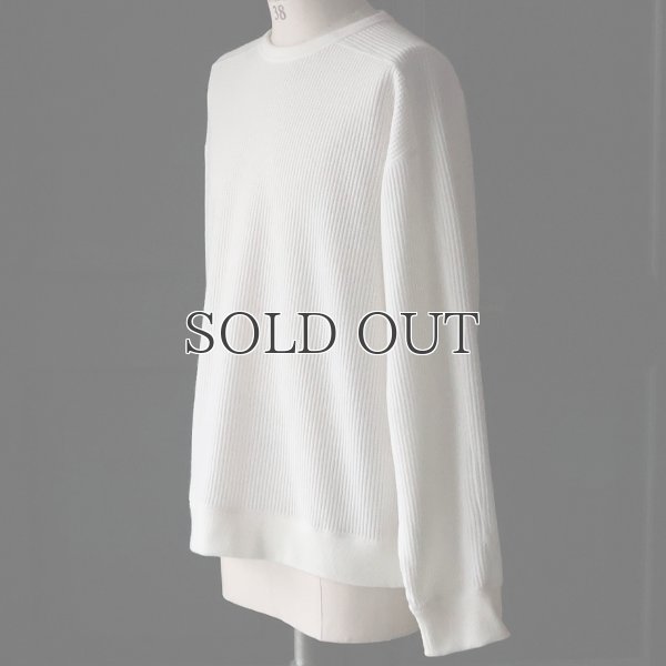 画像13: ウールビッグワッフル クルーネック ニットソー【MADE IN JAPAN】『日本製』 / Upscape Audience