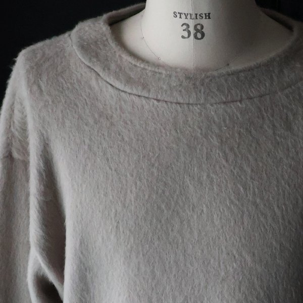 画像25: モヘアライク ウールシャギー ボトルネック ニットソー【MADE IN JAPAN】『日本製』 / Upscape Audience