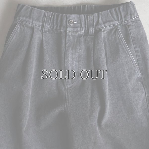 画像18: 10オンス デニム 2タック イージー ワイドパンツ【送料無料】/ Audience