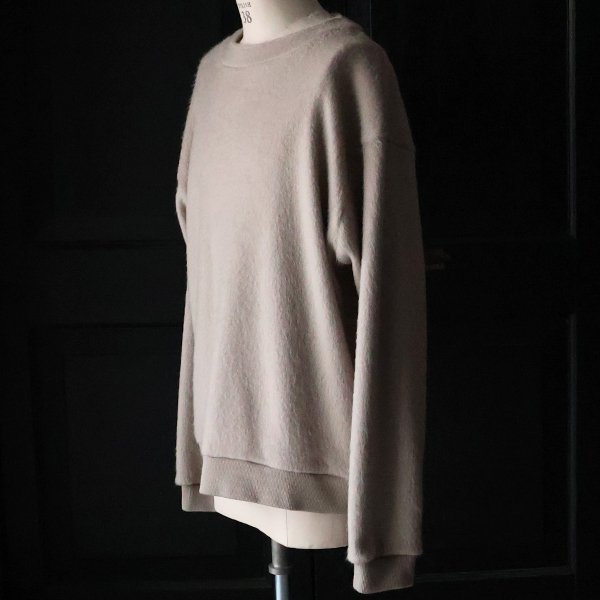 画像21: モヘアライク ウールシャギー ボトルネック ニットソー【MADE IN JAPAN】『日本製』 / Upscape Audience